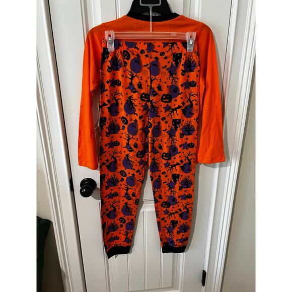 Holiday Hype Unisex Children 2 Pcs Graphic Halloween Print Pajamas 14/16 NWT - Picture 8 of 9